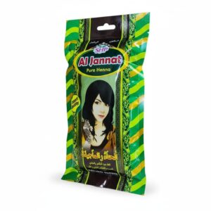 Al Jannat Pure Henna Powder – 200g Pouch (90 Pouches per Carton)