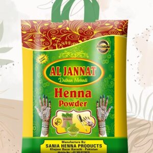 Al Jannat Pure Henna Powder – 5 KG Bulk Pack